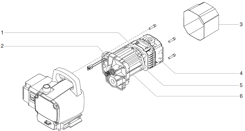 EPX2355 Motor Assembly